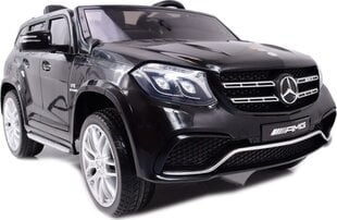 Dvivietis vaikiškas elektromobilis Mercedes GLS63, juodas kaina ir informacija | Elektromobiliai vaikams | pigu.lt