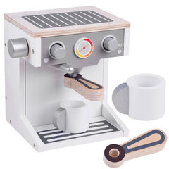 Žaislinis medinis kavos aparatas su puodeliu Coffee Machine, ZA4123 цена и информация | Игрушки для девочек | pigu.lt