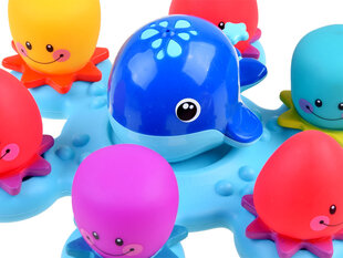 Игрушка для ванной Кит и осьминог цена и информация | Игрушки для малышей | pigu.lt