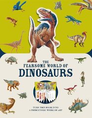 Paperscapes: the fearsome world of dinosaurs kaina ir informacija | Knygos paaugliams ir jaunimui | pigu.lt