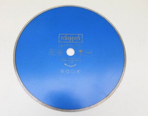 Deimantinis pjovimo diskasØ350x25.4 mm Scheppach kaina ir informacija | Pjūklai, pjovimo staklės | pigu.lt