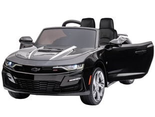 Vienvietis elektrinis automobilis Chevrolet Camaro, juodas kaina ir informacija | Elektromobiliai vaikams | pigu.lt