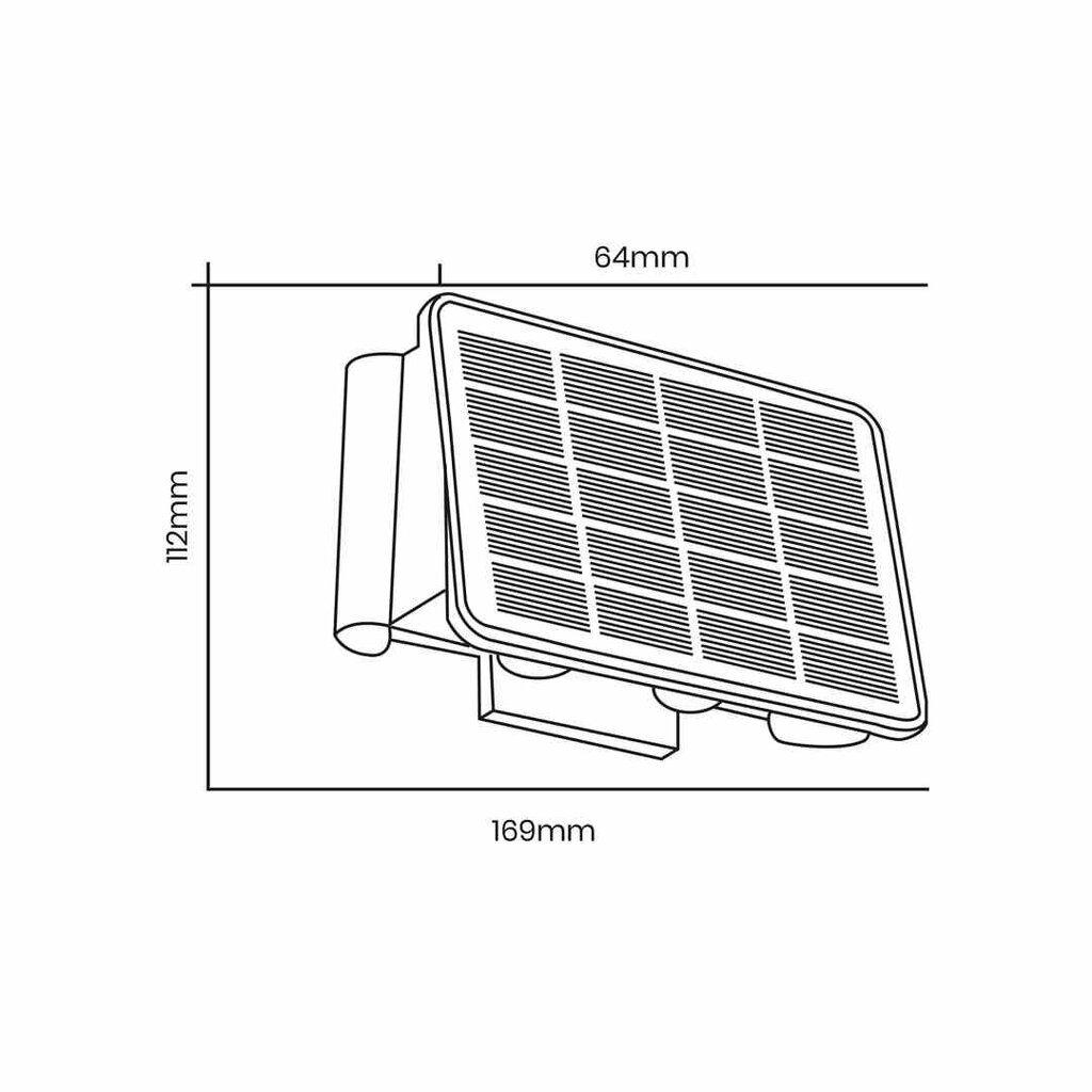 Lauko šviestuvas su saulės baterija Eko-Light Alf 50lm 3000K kaina ir informacija | Lauko šviestuvai | pigu.lt
