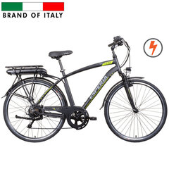Elektrinis dviratis Esperia 28" E250, pilkas kaina ir informacija | Elektriniai dviračiai | pigu.lt