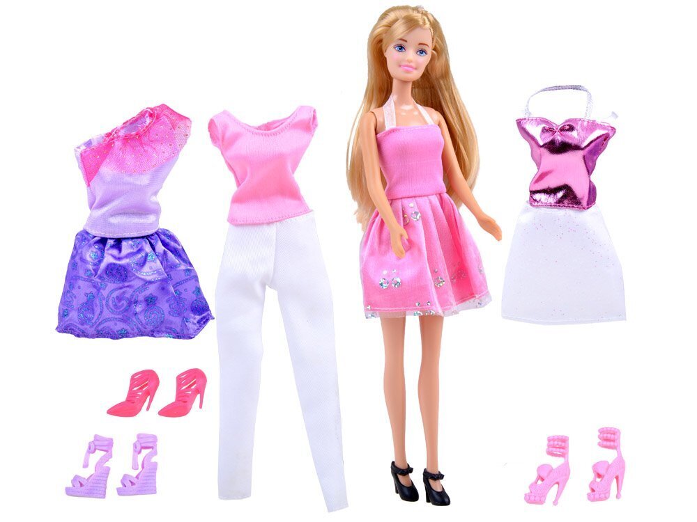 Lėlė Lean Toys Anlily su drabužiais kaina ir informacija | Žaislai mergaitėms | pigu.lt