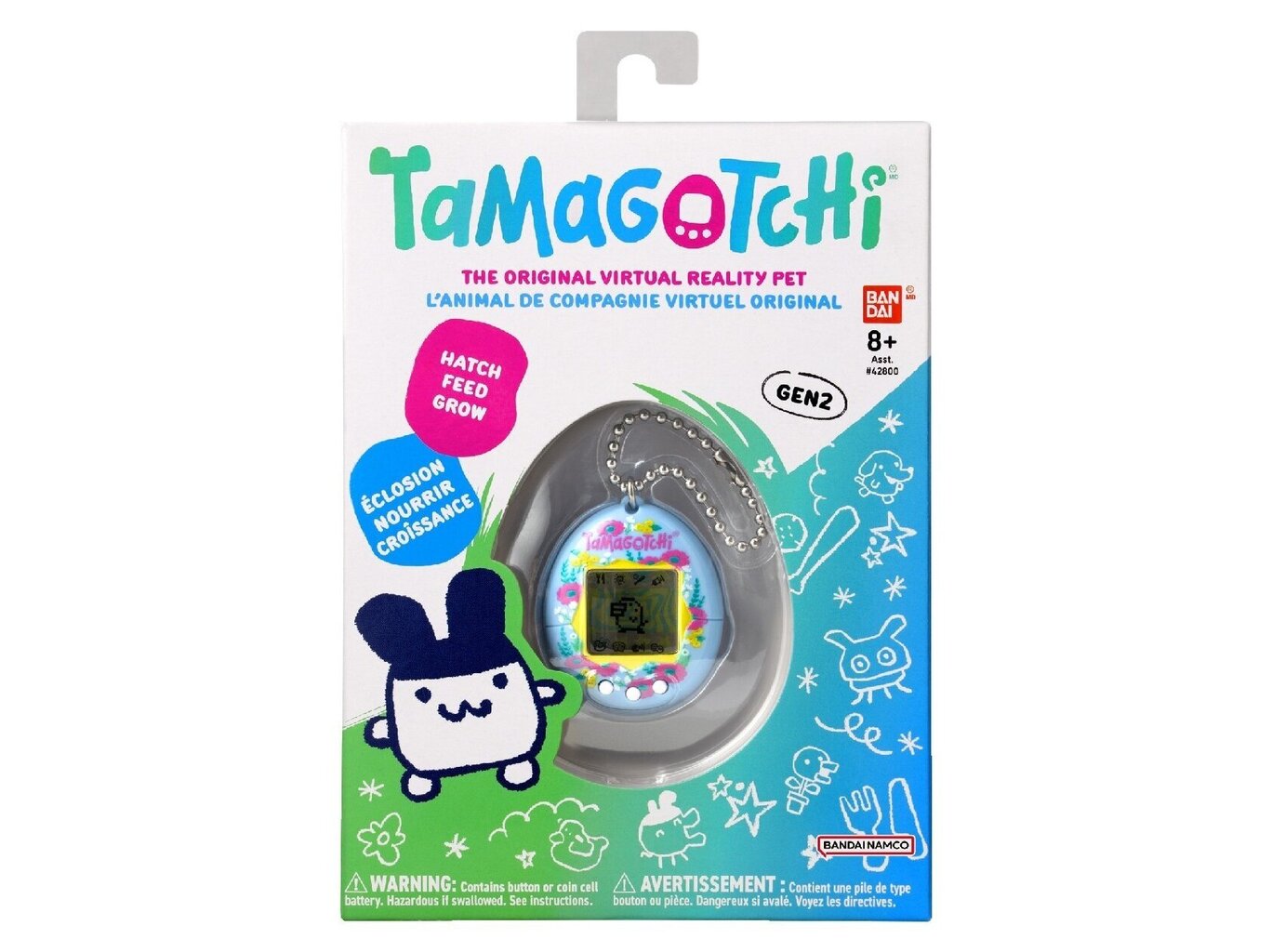 Elektroninis augintinis Tamagotchi Bandai Garden Poppies, 42958 kaina ir informacija | Lavinamieji žaislai | pigu.lt