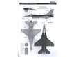 Surenkamas modelis Kinetic F-16A MLU NATO Viper, 1/48, 48100 kaina ir informacija | Konstruktoriai ir kaladėlės | pigu.lt