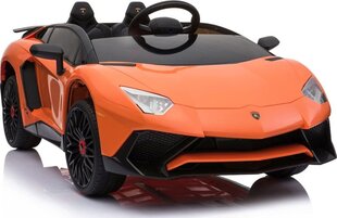 Детский одноместный электромобиль Super-Toys Lamborghini Aventadorst цена и информация | Электромобили для детей | pigu.lt