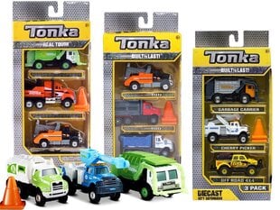 Sunkvežimių rinkinys Tonka цена и информация | Игрушки для мальчиков | pigu.lt