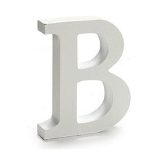 письмо B Деревянный Белый (2 x 16 x 14,5 cm) (24 штук) цена и информация | Почтовые ящики, номера для дома | pigu.lt