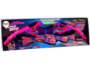 Lankas su švytinčiomis strėlėmis LeanToys, rožinis kaina ir informacija | Žaislai berniukams | pigu.lt