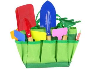 Набор садовника с аксессуарами, зеленый цена и информация | Игрушки для девочек | pigu.lt