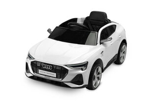 Одноместный детский электромобиль Toyz Audi E-tron Sportback, белый цена и информация | Электромобили для детей | pigu.lt