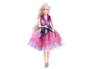 Lėlė su puošnia suknele ir aksesuarais Emily, rožinė, 30cm цена и информация | Игрушки для девочек | pigu.lt