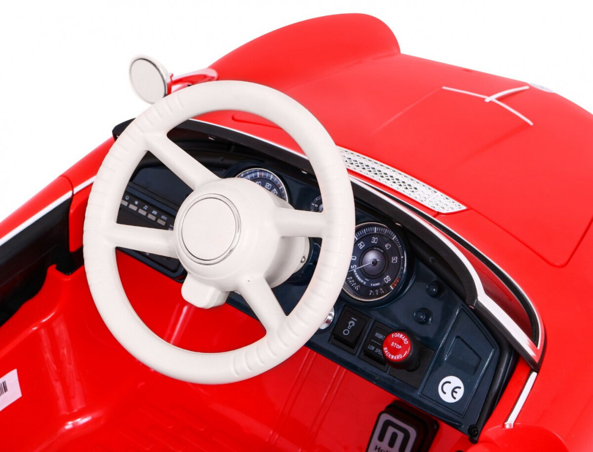 Vienvietis elektromobilis BMW 507 Retro, Raudonas цена и информация | Elektromobiliai vaikams | pigu.lt