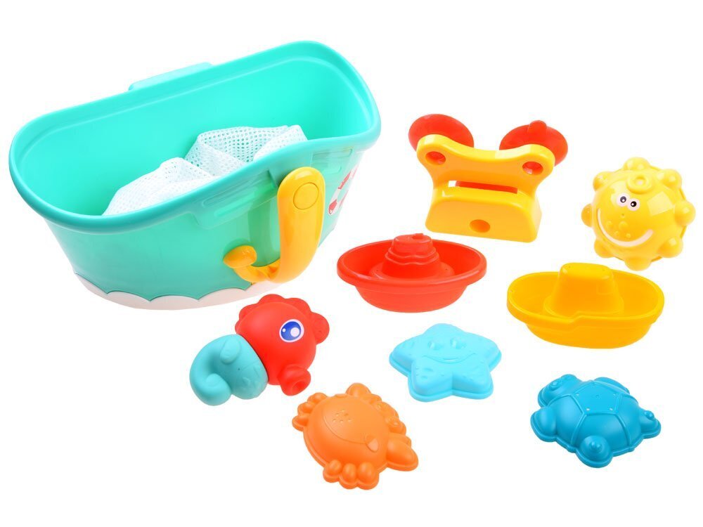 Vonios žaislų rinkinys Laivas Huanger, 8 d. kaina ir informacija | Žaislai kūdikiams | pigu.lt