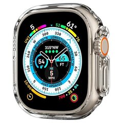 Spigen Thin Fit Apple Watch Ultra 49mm crystal clear ACS05917 цена и информация | Аксессуары для смарт-часов и браслетов | pigu.lt