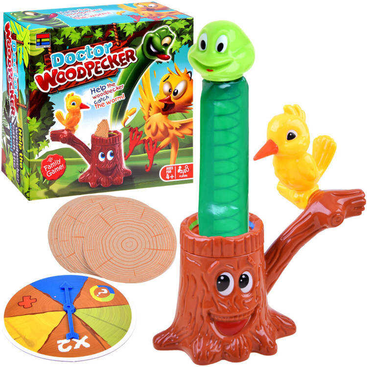 Edukacinis žaidimas Doctor Woodpecker kaina ir informacija | Lavinamieji žaislai | pigu.lt