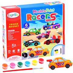 Творческий набор: магнитные машинки ColorDay цена и информация | Развивающие игрушки | pigu.lt