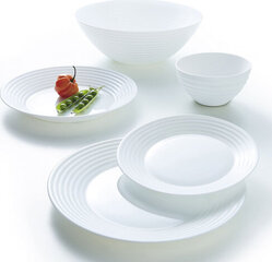Салатница Luminarc Harena Белый Cтекло (Ø 27,3 cm) (6 штук) цена и информация | Посуда, тарелки, обеденные сервизы | pigu.lt
