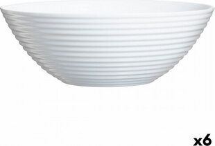 Салатница Luminarc Harena Белый Cтекло (Ø 27,3 cm) (6 штук) цена и информация | Посуда, тарелки, обеденные сервизы | pigu.lt