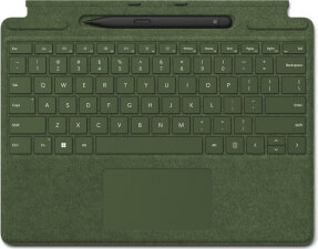 Клавиатура Microsoft 8X6-00132 Испанская Qwerty Зеленый цена и информация | Аксессуары для планшетов, электронных книг | pigu.lt