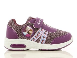 Sportiniai batai mergaitėms Disney Frozen, violetiniai kaina ir informacija | Sportiniai batai vaikams | pigu.lt