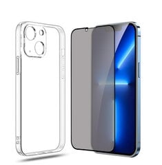 Комплект SoundBerry Crystal Hard Case  Privacy Glass для Apple iPhone 13 Pro цена и информация | Чехлы для телефонов | pigu.lt