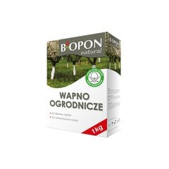 Известь Biopon для сада, 1 кг цена и информация | Средства по уходу за растениями | pigu.lt