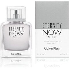 Мужская парфюмерия Eternity Now Calvin Klein EDT: Емкость - 100 ml цена и информация | Мужские духи | pigu.lt