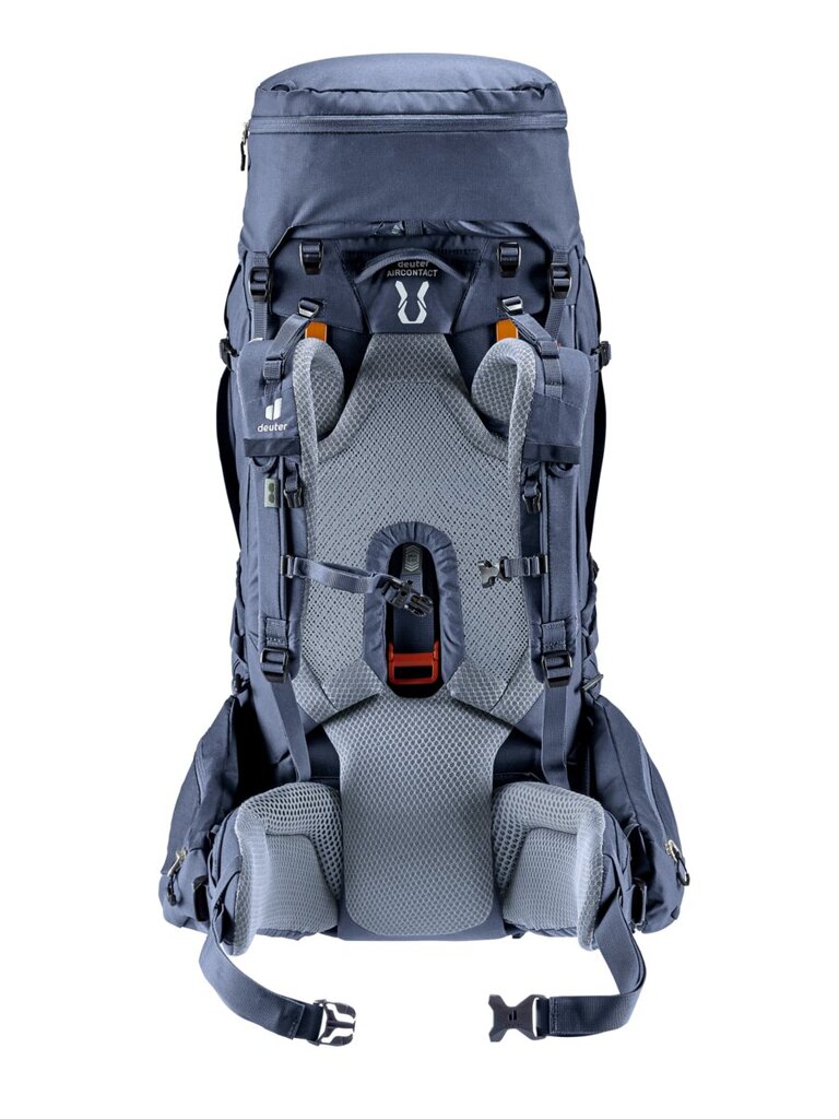 Turistinė kuprinė Deuter Aircontact X 60+15 I, mėlyna цена и информация | Turistinės ir kelioninės kuprinės | pigu.lt