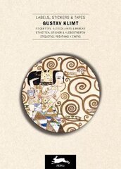 Gustav Klimt: label & sticker book kaina ir informacija | Knygos apie sveiką gyvenseną ir mitybą | pigu.lt