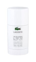 Pieštukinis dezodorantas Lacoste Eau de Lacoste L.12.12 Blanc vyrams 75 ml kaina ir informacija | Parfumuota kosmetika vyrams | pigu.lt