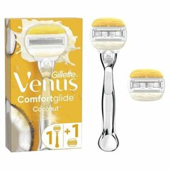 Rankinis skutimosi peiliukas moterims Gillette Venus ComfortGlide Coconut, 2 vnt. kaina ir informacija | Skutimosi priemonės ir kosmetika | pigu.lt