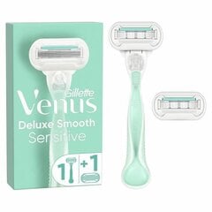 Rankinis skutimosi peiliukas moterims Gillette Venus Smooth, 2 vnt. kaina ir informacija | Skutimosi priemonės ir kosmetika | pigu.lt