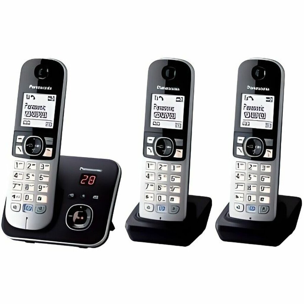 Panasonic Corp. KX-TG6823, juodas kaina ir informacija | Stacionarūs telefonai | pigu.lt
