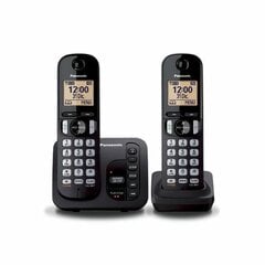 Panasonic Corp. KX-TGC222, juodas kaina ir informacija | Stacionarūs telefonai | pigu.lt