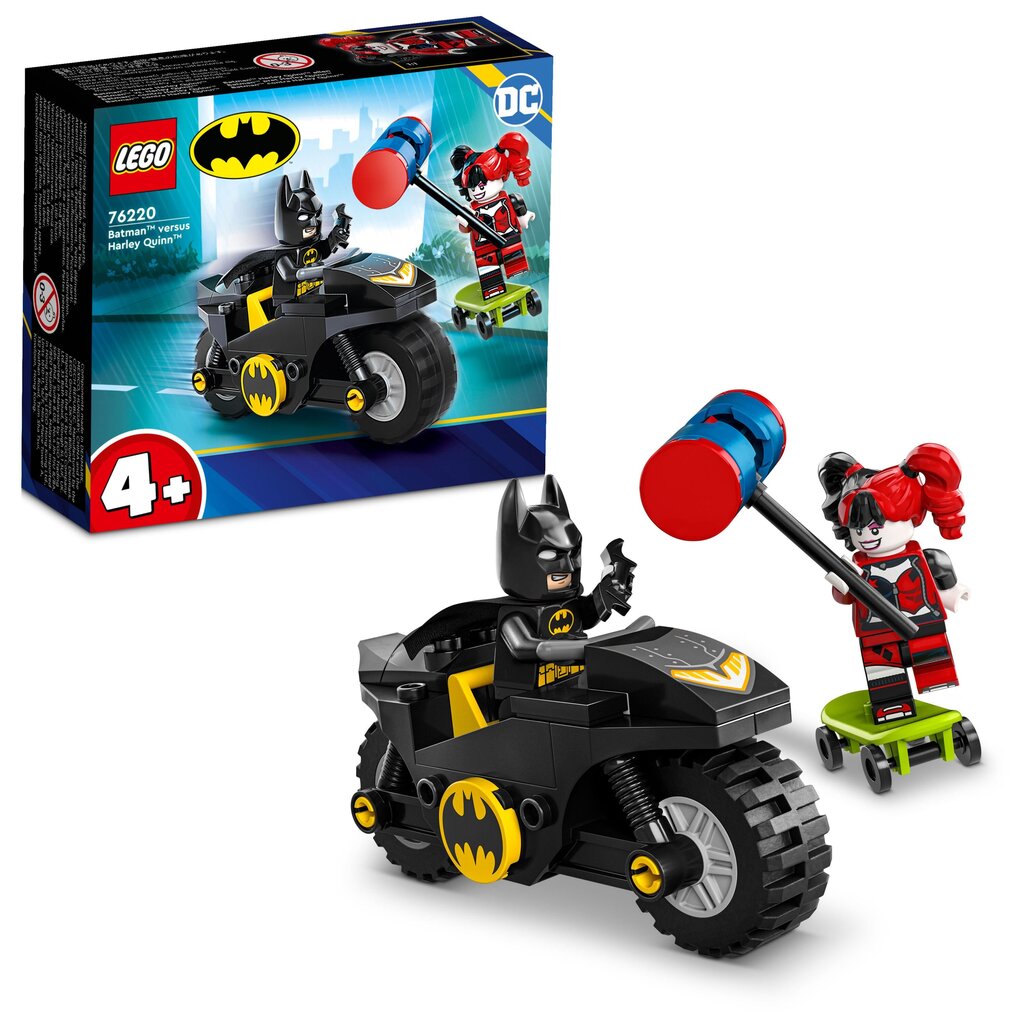 76220 LEGO® Super Heroes DC Batman prieš Harley Quinn цена и информация | Konstruktoriai ir kaladėlės | pigu.lt