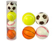 Minkštų kamuoliukų rinkinys, 4 vnt kaina ir informacija | Vandens, smėlio ir paplūdimio žaislai | pigu.lt