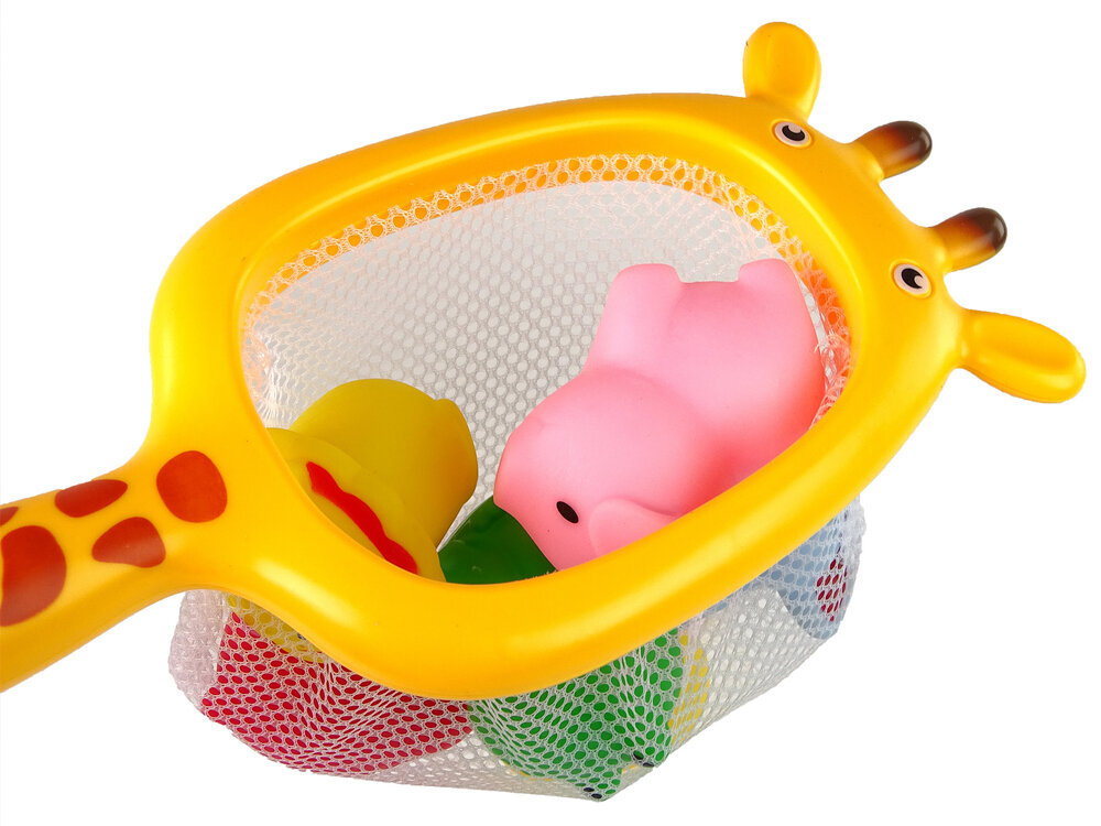 Guminis tinklelis su vonios žaislais kaina ir informacija | Žaislai kūdikiams | pigu.lt
