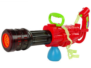 Muilo burbulų pistoletas LeanToys, raudonas kaina ir informacija | Vandens, smėlio ir paplūdimio žaislai | pigu.lt