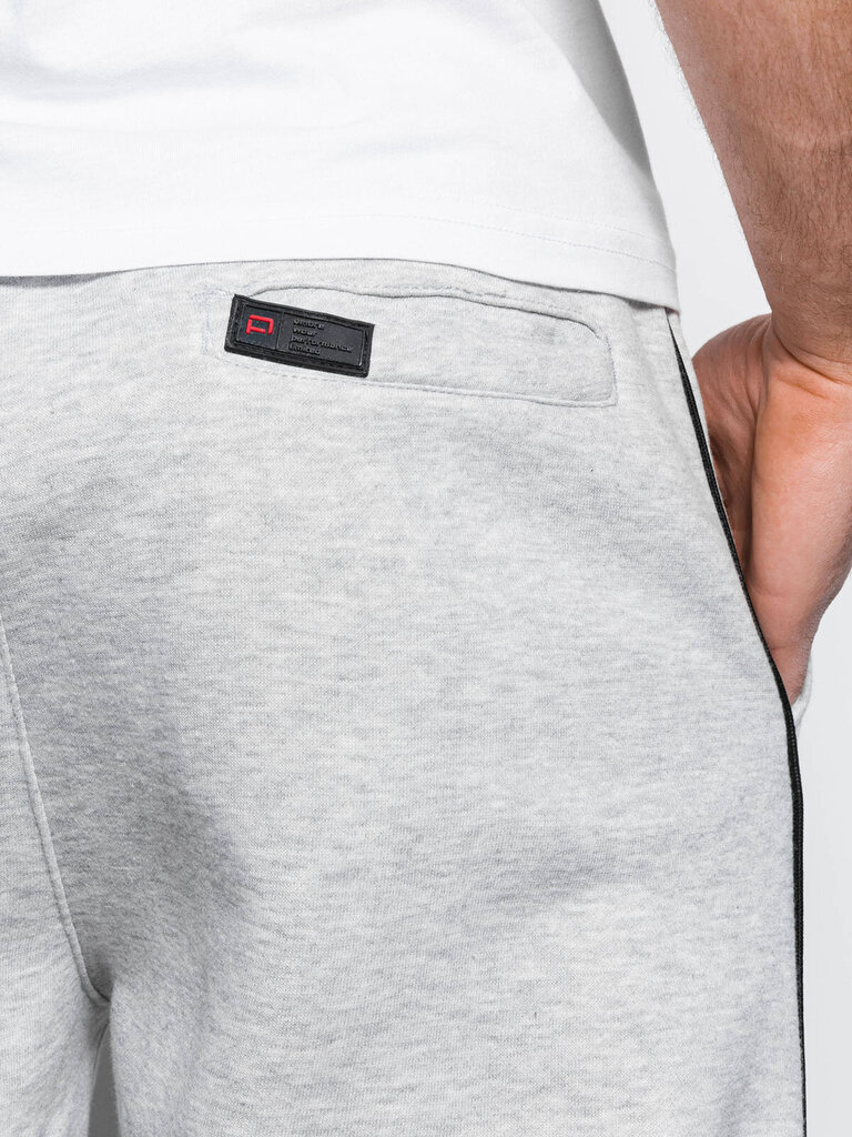 Laisvalaikio kelnės vyrams Omber Clothing AMD120973, pilkos kaina ir informacija | Vyriškos kelnės | pigu.lt