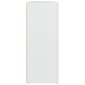 vidaXL Šoninė spintelė, baltos spalvos, 91x29,5x75cm, apdirbta mediena kaina ir informacija | Svetainės spintelės | pigu.lt