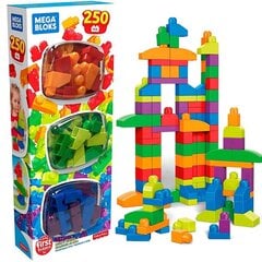 Большие блоки MEGA BLOKS, 250 шт. цена и информация | Конструкторы и кубики | pigu.lt