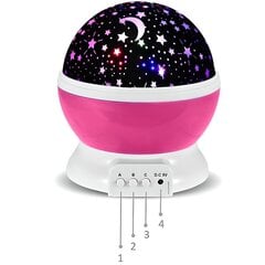 Mini Magic LED Ball naktinė lemputė - šviesos projektorius цена и информация | Детские светильники | pigu.lt