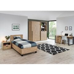 Односпальная кровать Aatrium Casper, коричневая цена и информация | Кровати | pigu.lt