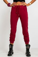 Sportinio kostiumo kelnės moterims BFG LKK169768, raudonos цена и информация | Спортивная одежда для женщин | pigu.lt
