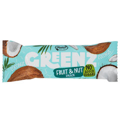 Vaisių ir riešutų užkandis Rūta Greenz coconut, 30 g kaina ir informacija | Saldumynai | pigu.lt