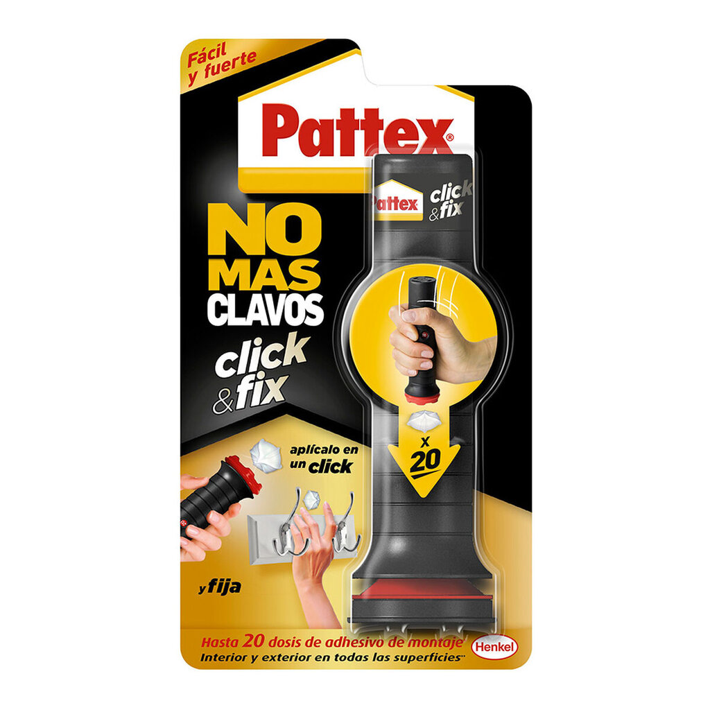 Мгновенный клей Pattex click & fix 30 г, белый паста цена | pigu.lt