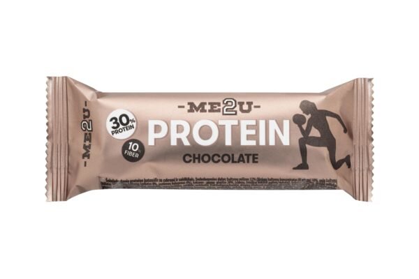 Proteino batonėlis Me2U, šokoladinio skonio, 60 g kaina ir informacija | Batonėliai | pigu.lt